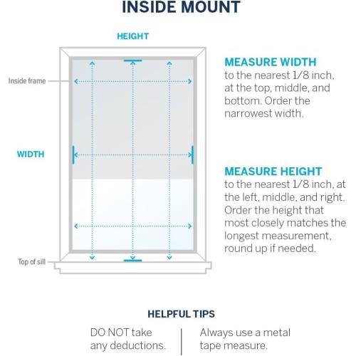 LEVOLOR Basics Cordless Light Filtering Faux Wood Blinds, Easy to Install 2” Blinds for Windows, Timeless Look, Fits up to 30” Width and 64” Length, Home Solution for Any Space or Room