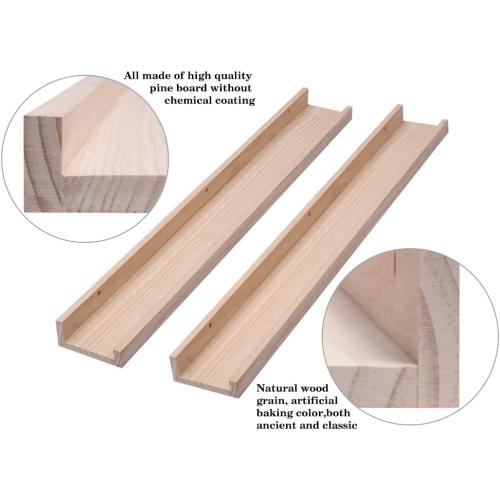 36-in Floating Shelf, Wall-Mounted Wall Shelf, Picture Ledge, 3-Piece of The Same Size for Home Decoration, Bedrooms, Office, Living Room