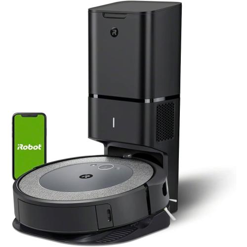 iRobot Roomba i3  EVO (3550) Self-Emptying Robot Vacuum – Now Clean by Room with Smart Mapping, Empties Itself for Up to 60 Days, Works with Alexa, Ideal for Pet Hair, Carpets, Roomba i3