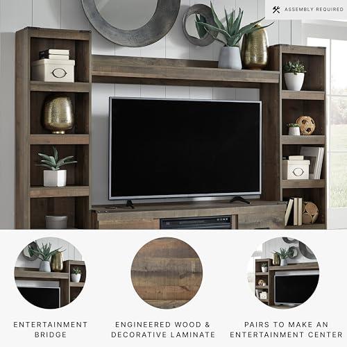 Signature Design by Ashley Trinell Entertainment Center Bridge, 63-Inch