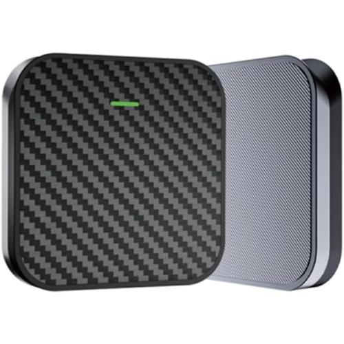 Wireless CarPlay Adapter for iPhone iOS10  / Android11 , 2-in-1 Apple Carplay & Android Auto Adapter with Extension Cable USB-A & USB-C, Stable Control No Delay Compatible 1000  Car Models (2016 )