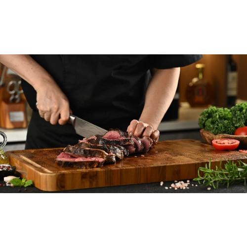 KEEMAKE 8 Chef Knife, Ultra Sharp Kitchen Knife with Ergonomic Handle