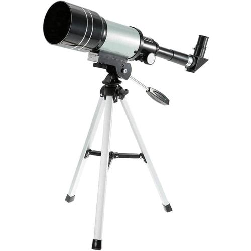 Professional Monocular Astronomical Telescope Outdoor Telescope Refractive Monocular F30070M 150X Travel with Portable Tripod