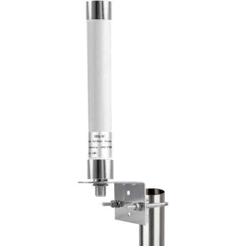 XRDS-RF 4G LTE Antenna 6dBi Omni-Directional Outdoor Fixed Mount Antenna with N Female Connector for Router, Modem, Radio, Signal Amplifier (698-2700MHz)