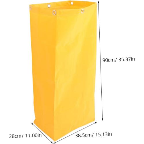 GANAZONO Large Capacity Cleaning Cart Bag Organizer Insert for Housekeeping Carts Sturdy Design for Efficient Cleaning Supplies Management for Janitorial