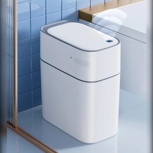 JOYBOS 15L Touchless Smart Motion Sensor Trash Can - Includes 20 Trash Bags