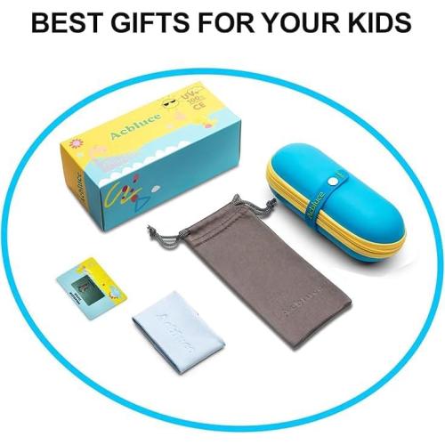 Kids Polarized Sunglasses Age 6-12 | TPEE Unbreakable Frame, Sport Baseball Softball, Travel Beach, Boys Girls