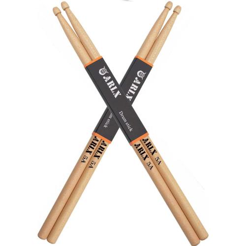Drum Sticks 5A Wood Tip Drumstick (2 Pair Maple)