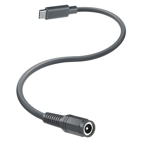0.5M/1.6FT USB C Male to DC Female Power Cable Adapter for Starlink Mini, Work with 20V/65W  Type-C PD Source