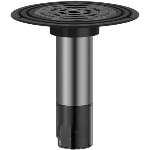 Shower Drain Floor Drain Backflow Preventer - Magnetic Closure Valve Variable Diameter Gasket 304 Stainless Steel Odor-Resistant Shower Drain Plug，for 1.77''-3.5''ID Pipes