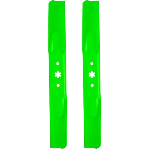 (2Pack) 742-04308 lawn mower Bla des Set for 42 Inch Cutting Deck, Cub Ca det XT1-LT42 XT2-LX42 Tro y B ilt Bronco 42 Craftsman T1000 LT1500 Replaces OEM 742-04312, 942-04308a, 942-04312 / High-Lift