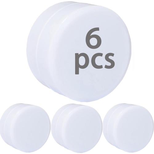 3 Sets Shower Curtain Weights Bottom, Magnetic Heavy Duty Weights Premium Shower Curtain Liner Clips Added Weight, Work for Drapery, Tablecloth, Stop Shower Curtain Blowing in, White Weights