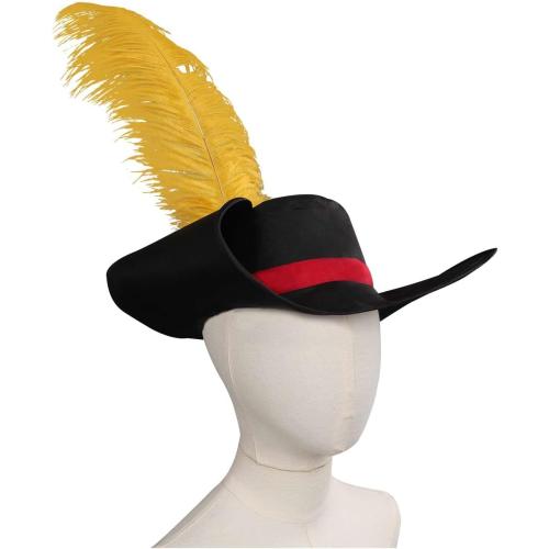 Black Adults Cosplay Hat Cat Boots Costume Hats Halloween Outfit for Men Women