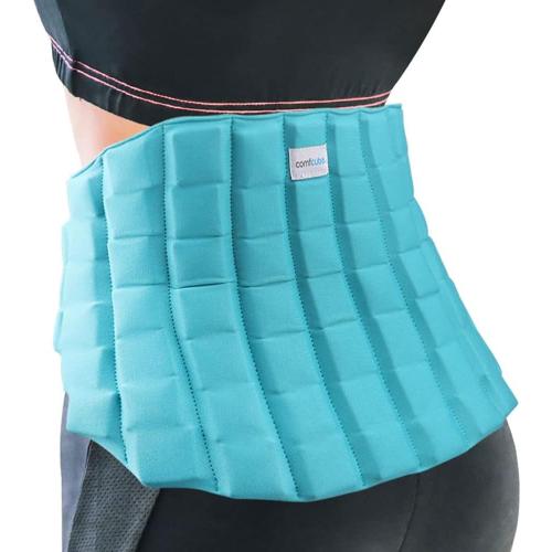 Ice Pack for Back Pain Relief, 2 Hours Long Lasting Cold Pack for Lower Back, Cold Therapy Flexible Ice Pack Wrap for Lumbar Pain, Sciatica, Coccyx, Swelling, Surgery