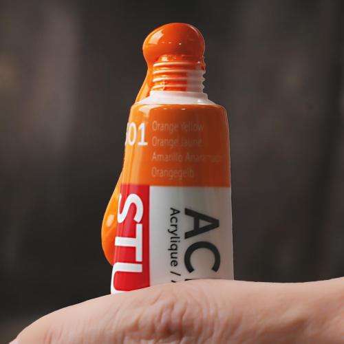 PHOENIX Acrylic Paint Set, 18x12ml Tubes, Non-toxic Craft Paints for Canvas, Paper, Wood, Ceramic, Acrylic Painting Supplies for Adults, Beginners