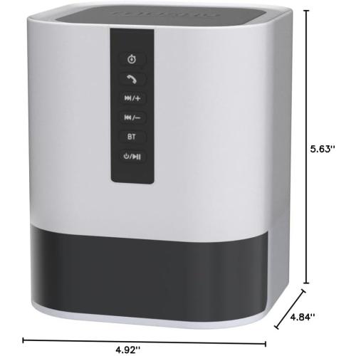 Night Light Bluetooth Speaker, 5 in 1 Touch Control Bedside Lamp Dimmable Multi-Color Changing, Bedroom Alarm Clock, Best Birthday Gift Ideas for 10 11 12 13 14 Year Old Teenage Girls/Boys