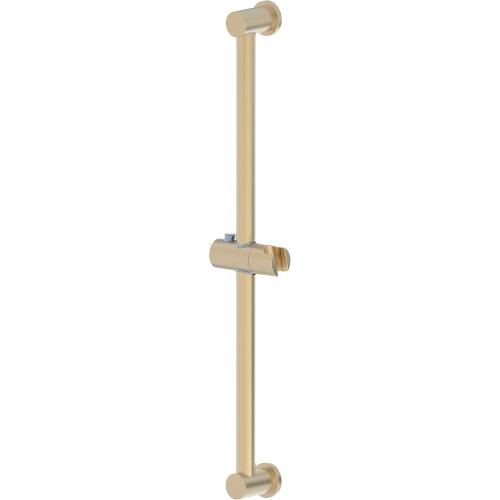 Gold 22 Inch Shower Slider Bar with Adjustable Handheld Shower Head Holder for Bathroom - Brushed Gold Finish DT5972BG