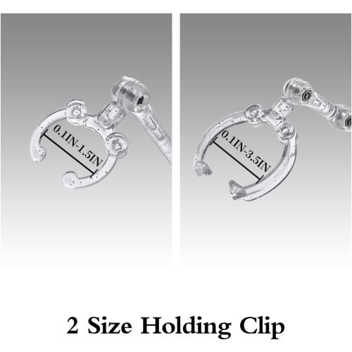 Ddung Doll Stand - Clear Doll Stand For 0.5 To 10 Dolls And Action Figure Stand (3-Pack)