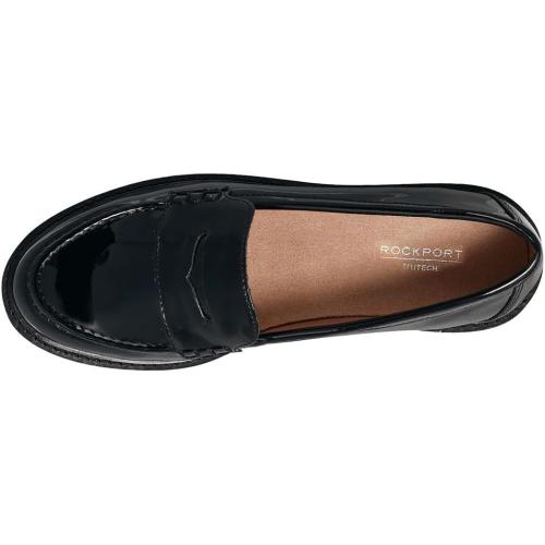 Size 5M Color Black Rockport Women's Kacey Penny Loafer Flat