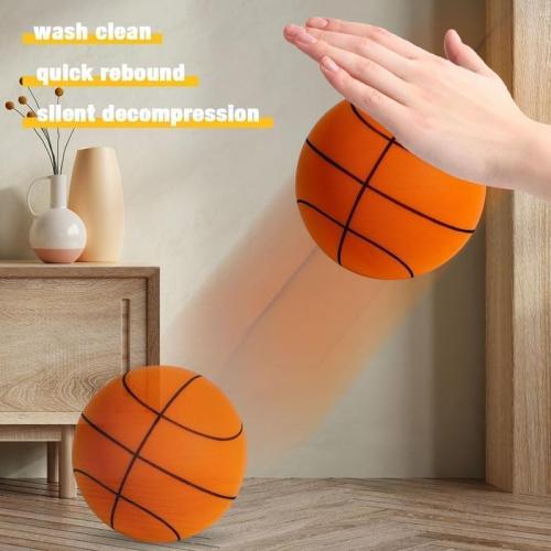 Silent Basketball, 2026 New Silent Basketball, Silent Basketballs Dribbling Indoor, No Noise Basketballs for Various Indoor Activities