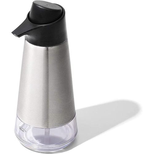 OXO Good Grips Stainless Steel Easy Press Soap Dispenser
