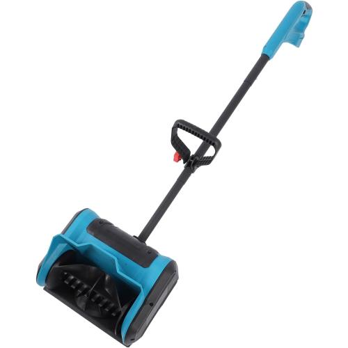 Electric Snow Blower, Cordless Snow Removal Shovel, 600W Brushed with Leaves for Deck Terrace Sidewalk Step, Battery Powered Snow Blower for Effortless Snow Clearing