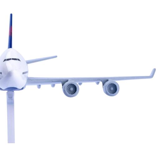 1:400 Scale Model Airplane American Airlines Delta B747 Plane Model Metal Plane Die-cast Alloy Airplanes for Gift and Collection (Delta 747)