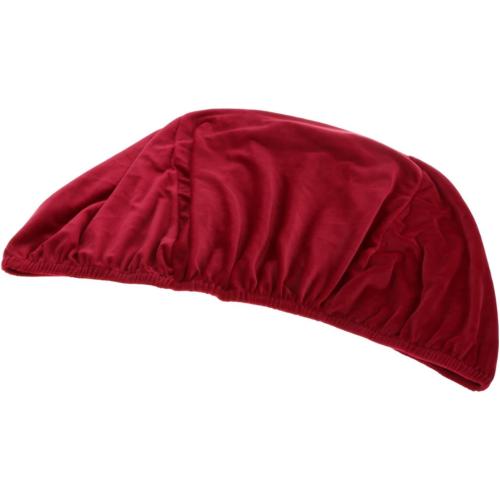 Saucer Chair Cover Seat Protector Only Dustproof, Stretchable Replacement Jacquard Moon Chair Slipcover for Living Room Hotel, Dark Red