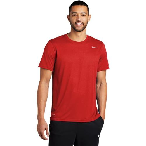 Nike Men's Shirt Short Sleeve Legend Medium, University Red