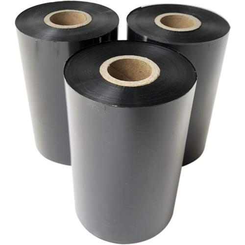 Thermal Transfer Ribbon- Resin Enhanced Wax Printer Ribbon 1” Core Ink Out 4.33 X 1476'(110mm*450m)-1 Roll for Zebra ZT230 ZT410 ZT420 ZT610 GoDex EZ2300 Citizen S700 TSC MF3400