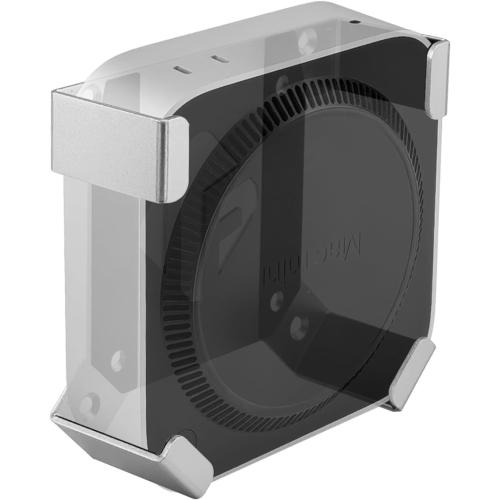 IFCASE Under Desk, VESA, Wall Mount for Mac mini M4/M4 Pro 2024, Silver