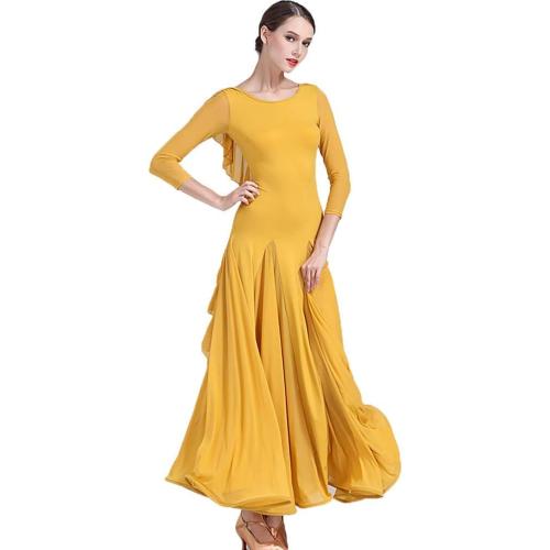 Yellow dress size large