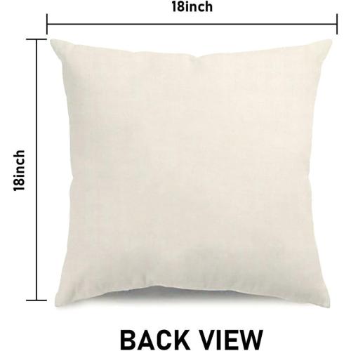 Christmas Pillow Covers 18x18 Blue Christmas Decorations Snowflake Throw Pillow Covers Xmas Tree Ornaments Winter Holiday Decor Cushion Case for Sofa Couch Set of 4