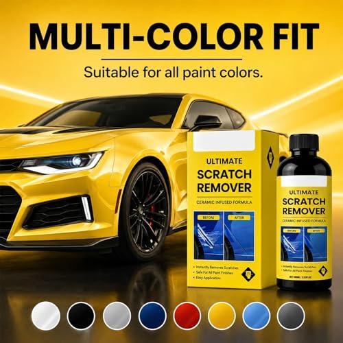 2Set Nanopolix Car Scratch Remover,Nanopolix Scratch Remover,Quick Fix Removal Paste for Deep Scratches,Car Scratchs Repair Paste Deep Scratch,All Paint Colors Polishing Kit (10*Nano Cloth 2*Sponge)