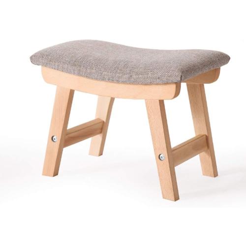 Shoe Stool Foot Stool Upholstered Footrest Wooden Retro n Dust-Proof Hallway Stand Chair Bench Line