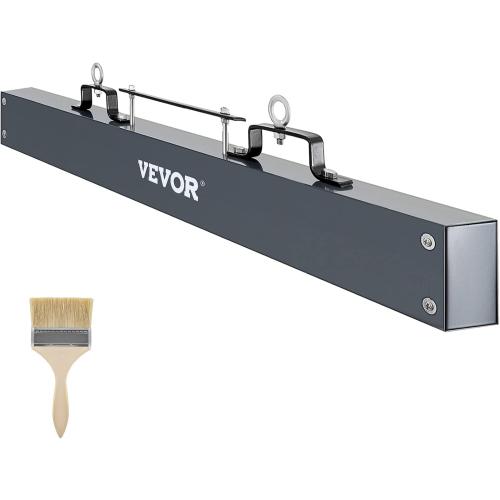 VEVOR 48 inches Hanging Magnet Magnetic Sweeper Pickup Tool 67 Lbs Nail Magnet Hang Type Magnet Sweeper Magnetic Nail Sweeper Magnetic Sweepers fits Forklift