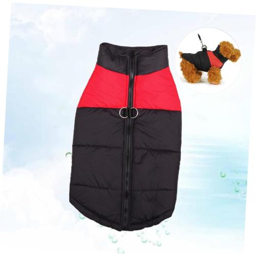 Dog Ski Vest for Winter Warm Padded Coat for Small and Large Dogs Cozy Winter Easy and Off for Cold Weather Activities