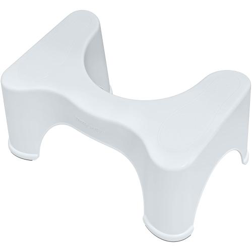 Squatty Potty The Original Bathroom Toilet Stool Height, White, 9 Inch (Pack of 1)