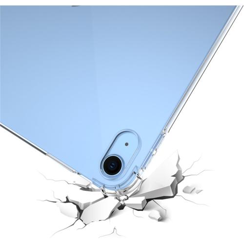 Clear Case for iPad (A16) 11th Generation 11 2025 / iPad 10th Gen 10.9 2022, Transparent Soft TPU Gel Shockproof Silicone Rubber Shell Slim Bumper Cover Lightweight (Clear)