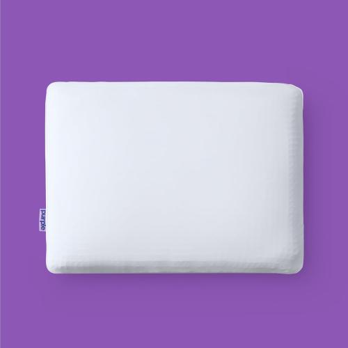 Size king Purple DreamLayer Pillow - King Size, Multi-Layered GelFlex Grid & MicroAir Foam for Support & Pressure Relief - Customizable Height with Removable Foam Booster Layers