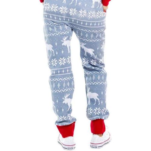 Size M ECDAHICC Women‘s Cozy Christmas Adult Onesies Hooded Pajamas Sleepwear Unisex Holiday One Piece Jumpsuit