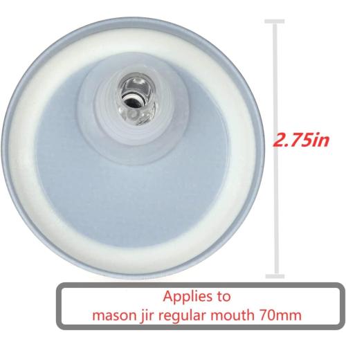 Mason Jar Pour Spouts. free flow Mason Jar Pour Spouts, mason jar for spout regular mouth size 70mm dispenser germination cover. Suitable for any liquid. LeakProof 2Pack   4 Black Lid Caps (2 Pack