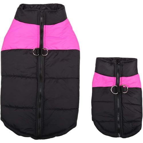 SMALL Dog Oversize Clothes Puppy Coat Vest Pet Ski Vest Dogs Cotton Vest Pet Ski Jacket Winter Fall Warm Apparel Outfit Waterproof