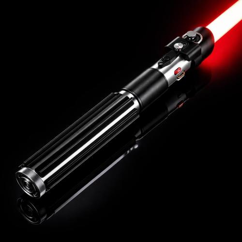 SaberLabs Lightsaber with Bluetooth App, Smooth Swing, 16 Sound Fonts, 3 Light Effects, Infinite Color Change and Motion Control. Light Saber for Adults and Cosplay. (RGB-DV)