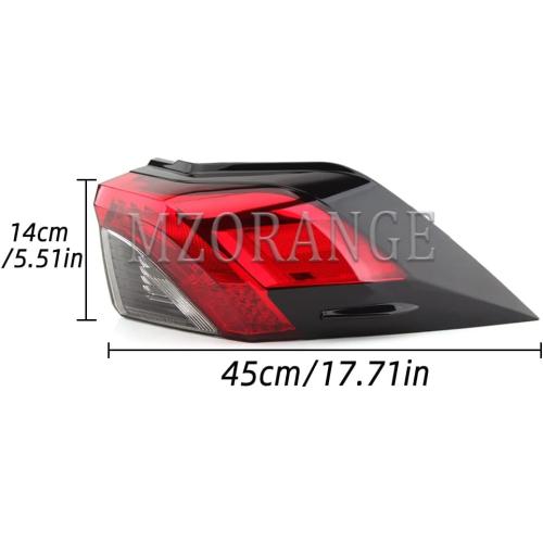Tail Light Rear Brake Lamp For Toyota RAV4 2019 2020 2021(Right Passenger Side) Not include bulbs Replace TO2805148 81550-0R090