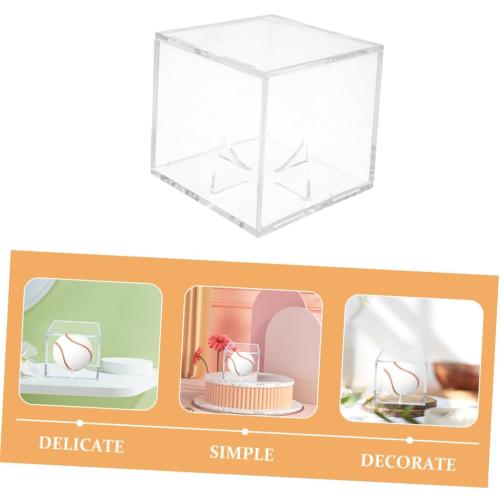 12Pcs Display Boxes for Baseball and Other Sports Balls Reusable Specimen Containers with Elegant Design for Home and Indoor Use for Memorabilia