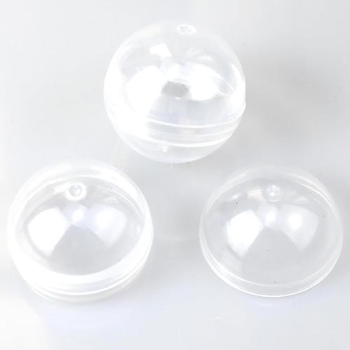 30pcs 28mm/1.1inch Round Capsules Clear Empty Vending Machine Capsules Containers for Gumball Machines