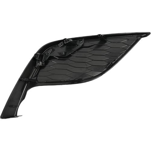 Front Bumper Fog Light Cover - Left Side Glossy Black Bezel Frame Compatible with Toyota Camry SE/XSE 2021-2024 | Replaces 81482-06190 TO1038242 | Fog Lamp Housing Trim Panel Accessory