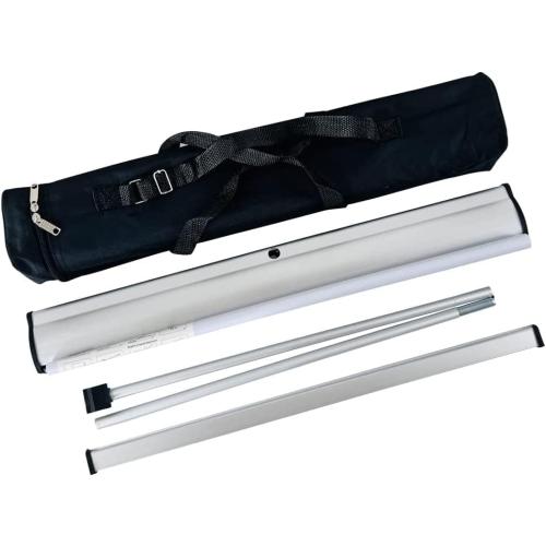 Retractable Banner Stand, Advertising Display, Poster Board 81x33 (No Graphics Banner)