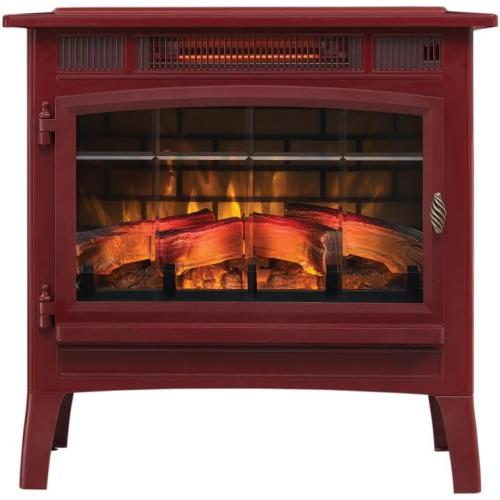 duraflame Freestanding Electric Fireplace Stove Heater with 3D Flame Effect for 1,000 Sq. Ft. Cinnamon